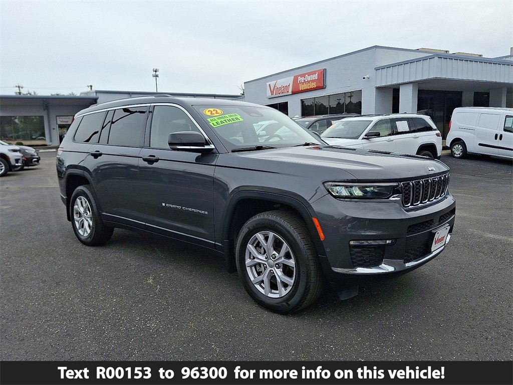 Used 2022 Jeep Grand Cherokee L Limited w/ Luxury Tech Group II