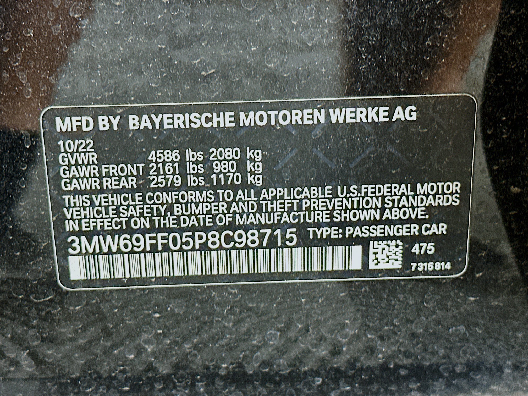 Used 2023 BMW 330i Sedan w/ Driving Assistance Package RWD image 12