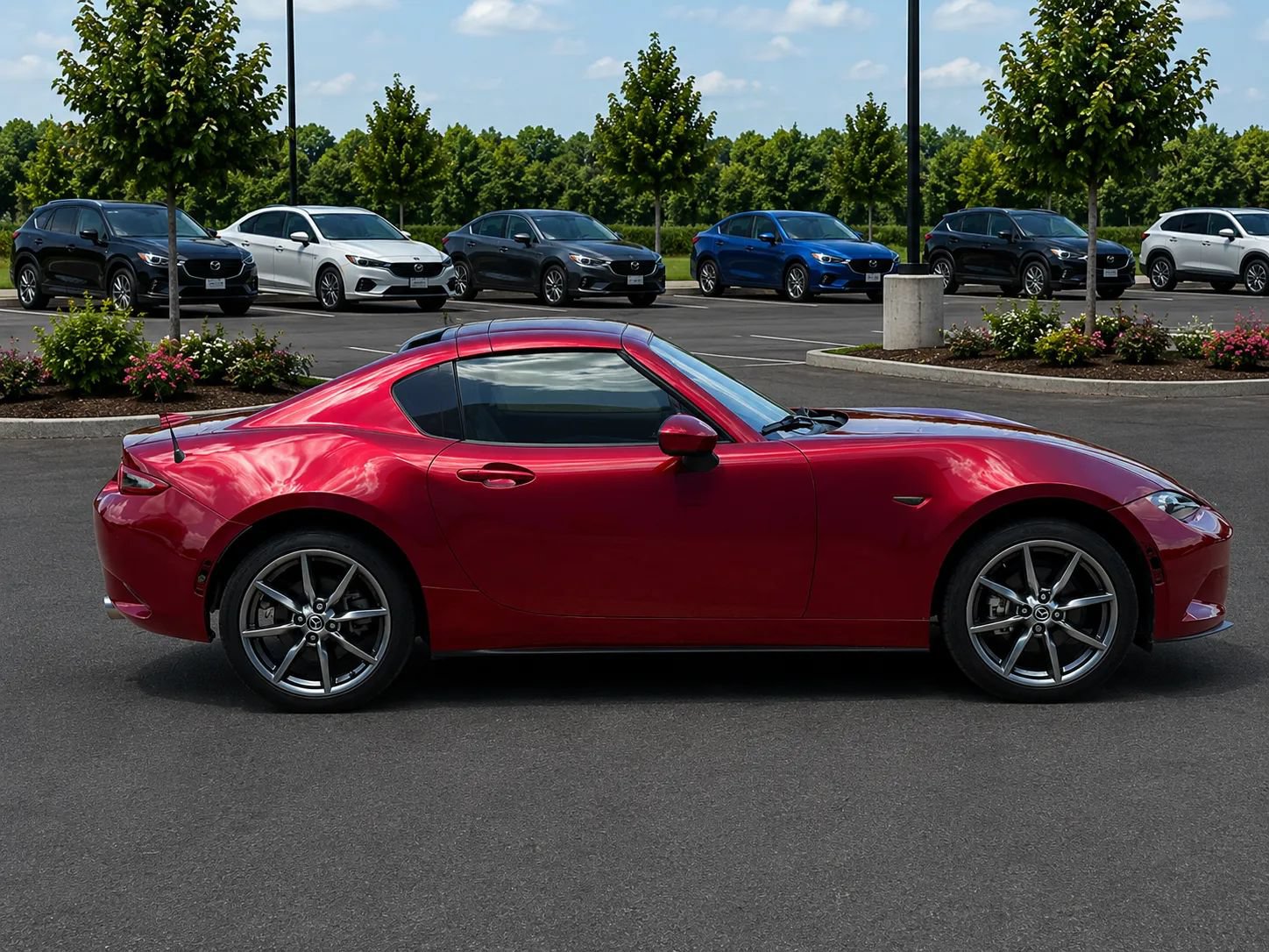 Used 2021 MAZDA MX-5 Miata RF Grand Touring RWD image 6