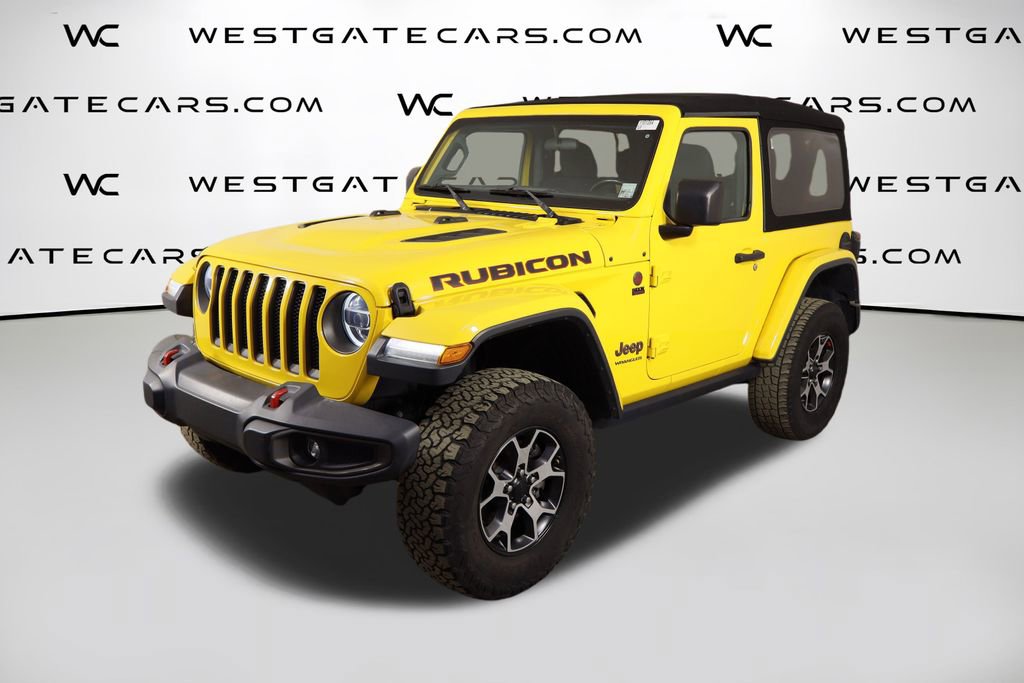 Used 2019 Jeep Wrangler Rubicon w/ LED Lighting Group AWD/4WD image 1