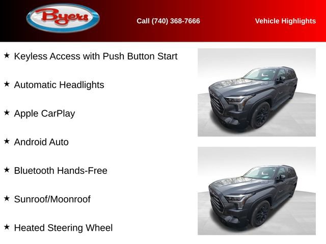 Used 2025 Toyota Sequoia Limited w/ Tow Technology Package image 13