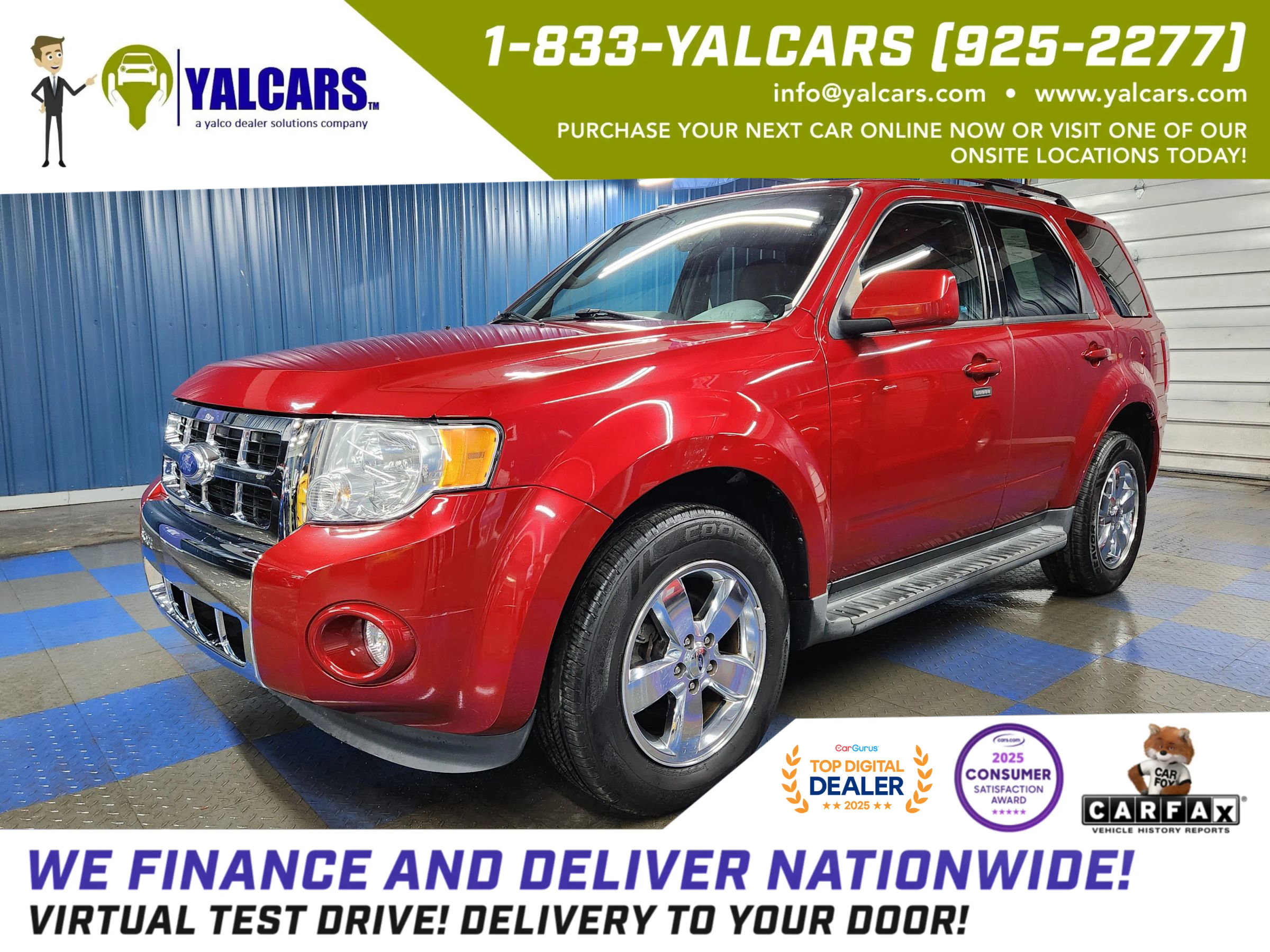 Used 2011 Ford Escape Limited w/ 302A Rapid Spec Order Code