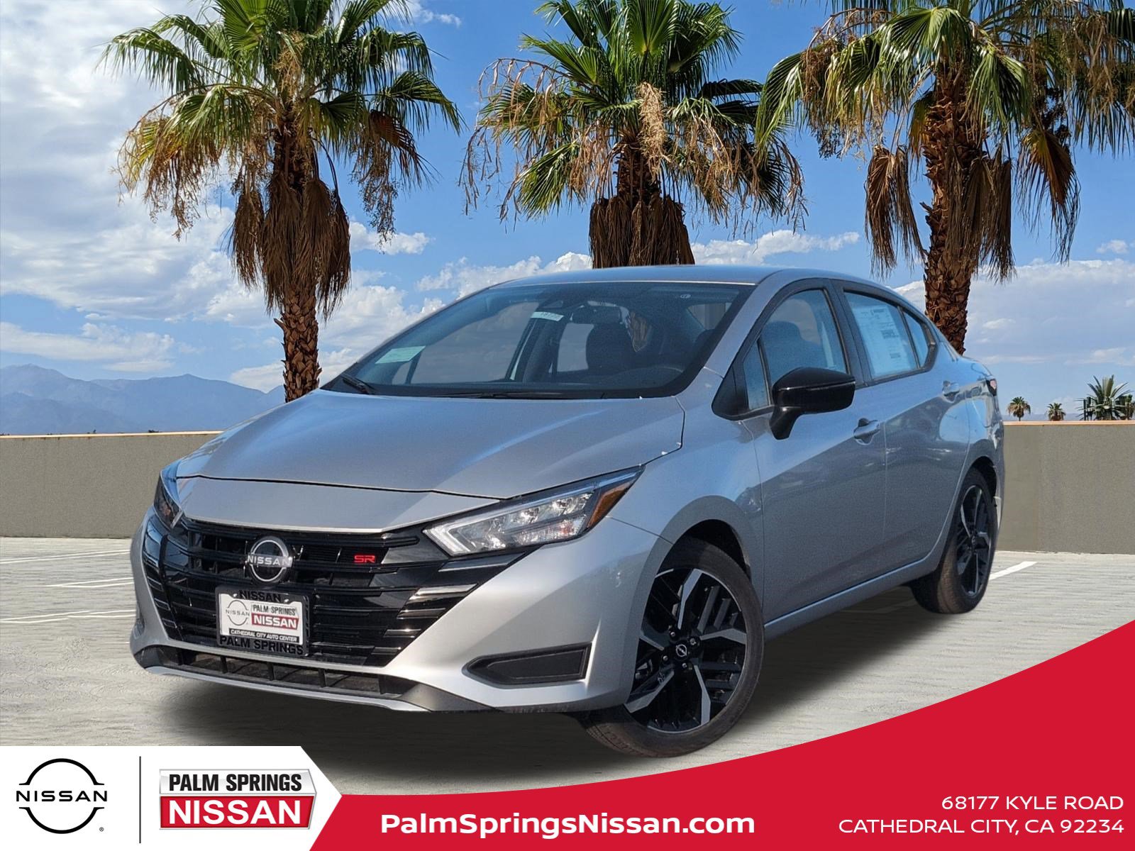 New 2025 Nissan Versa SR w/ Trunk Package image 1