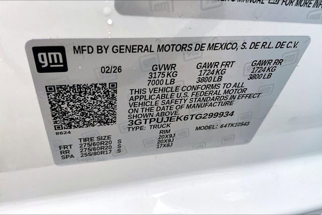 New 2026 GMC Sierra 1500 Elevation image 13