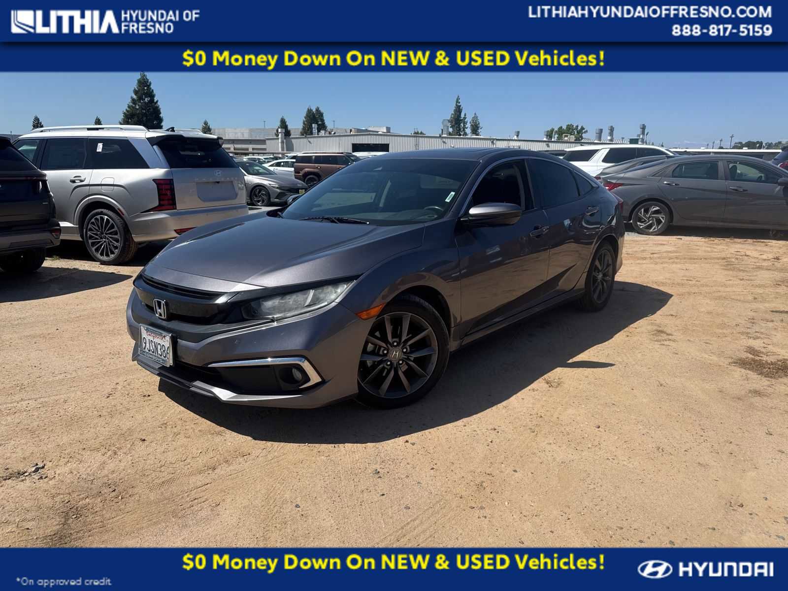 Used 2020 Honda Civic EX image 1