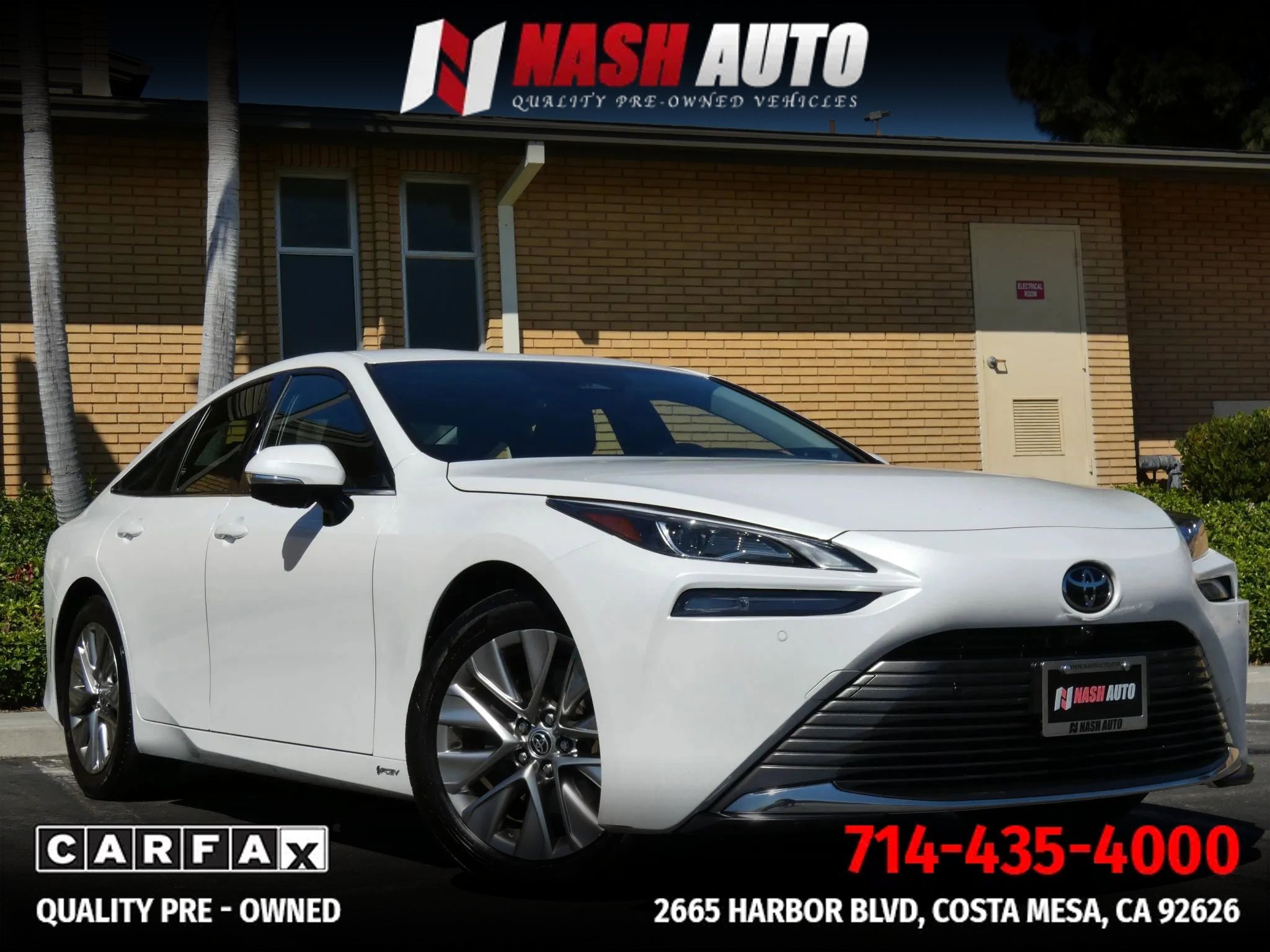 Used 2023 Toyota Mirai w/ Advanced Technology Package RWD image 3