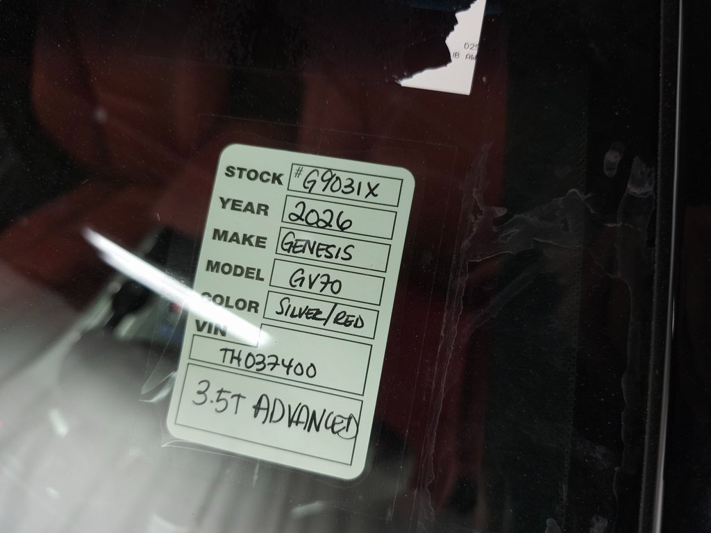 Used 2026 Genesis GV70 3.5T Sport Advanced image 32