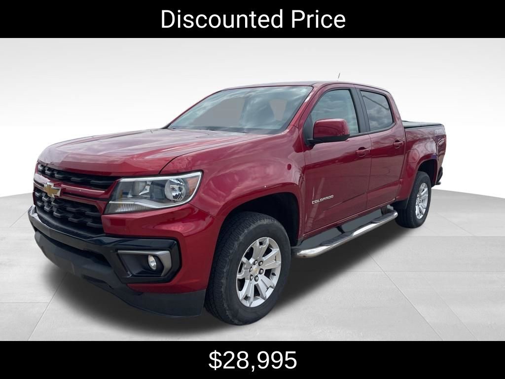 Used 2021 Chevrolet Colorado LT w/ LT Convenience Package AWD/4WD image 3