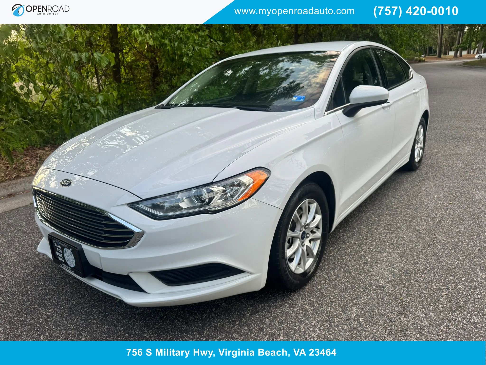 Used 2018 Ford Fusion S