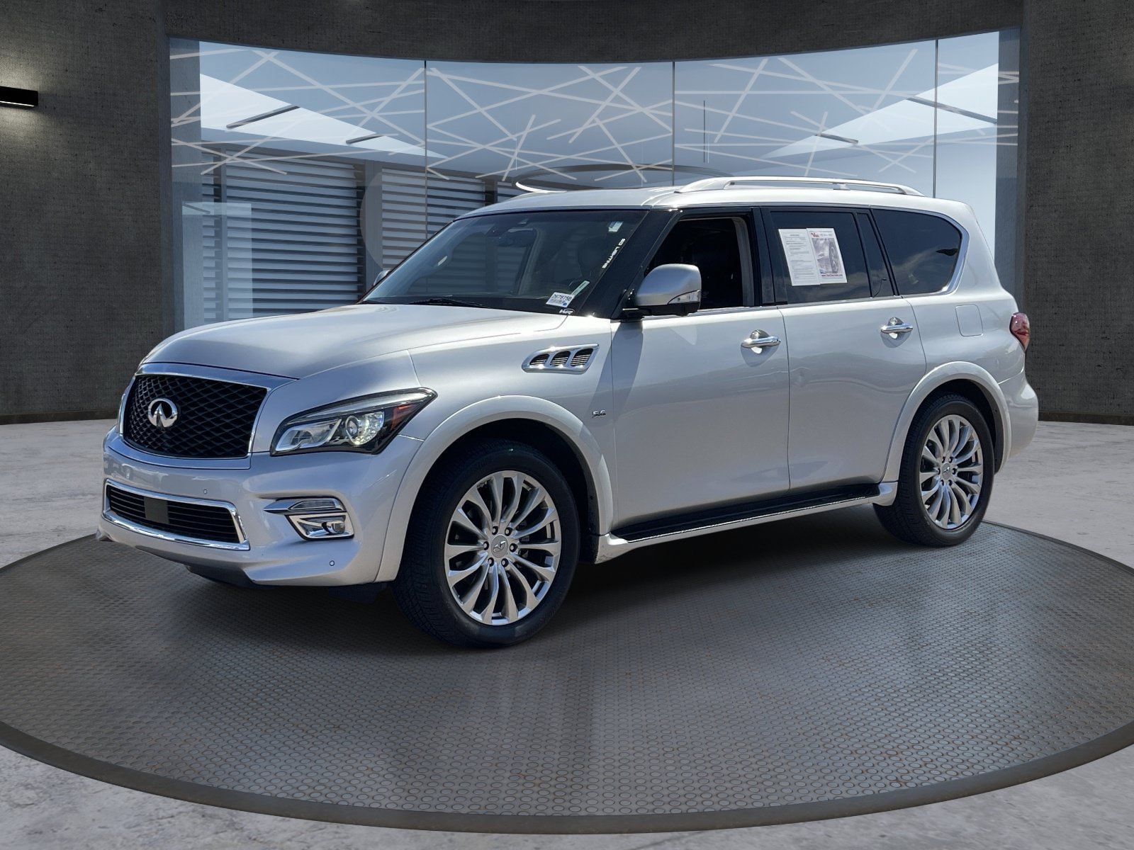 Used 2017 INFINITI QX80 4WD w/ Driver Assistance Package image 2