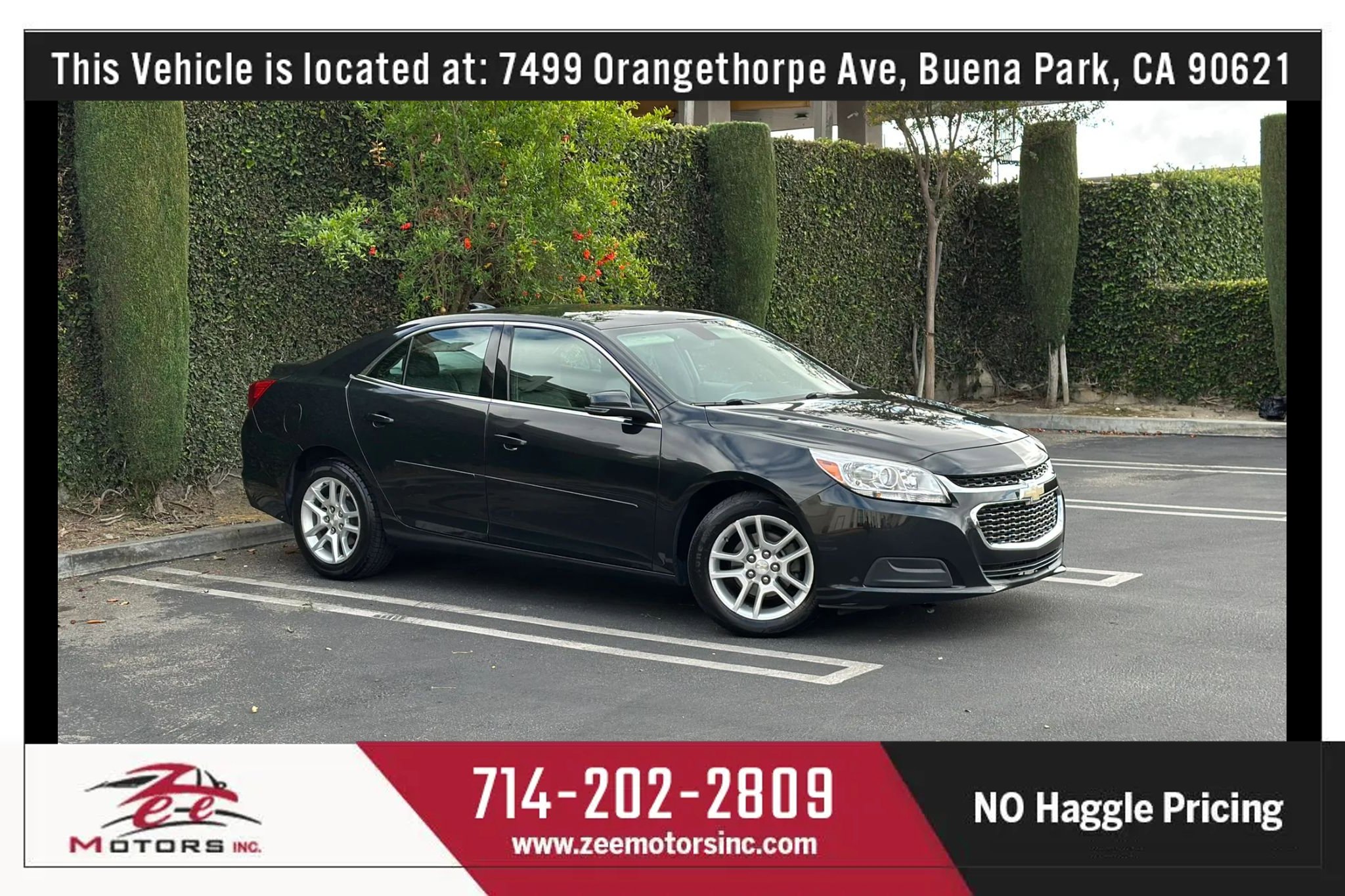 Used 2015 Chevrolet Malibu LT w/ Power Convenience Package FWD image 2