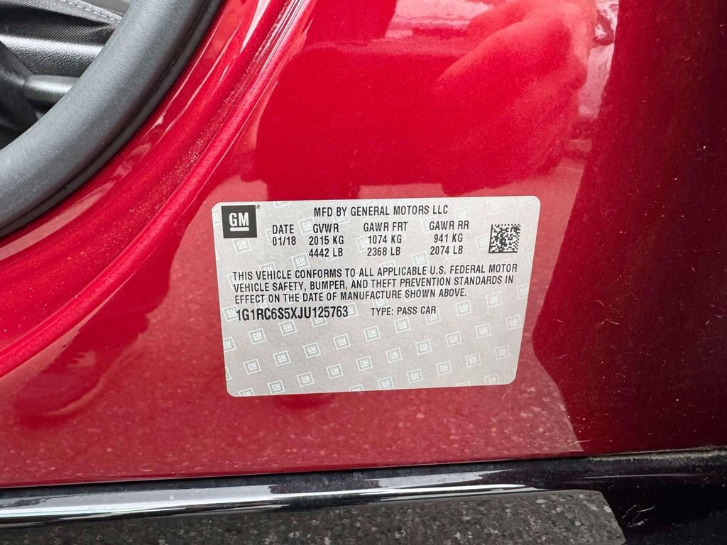 Used 2018 Chevrolet Volt LT FWD image 13