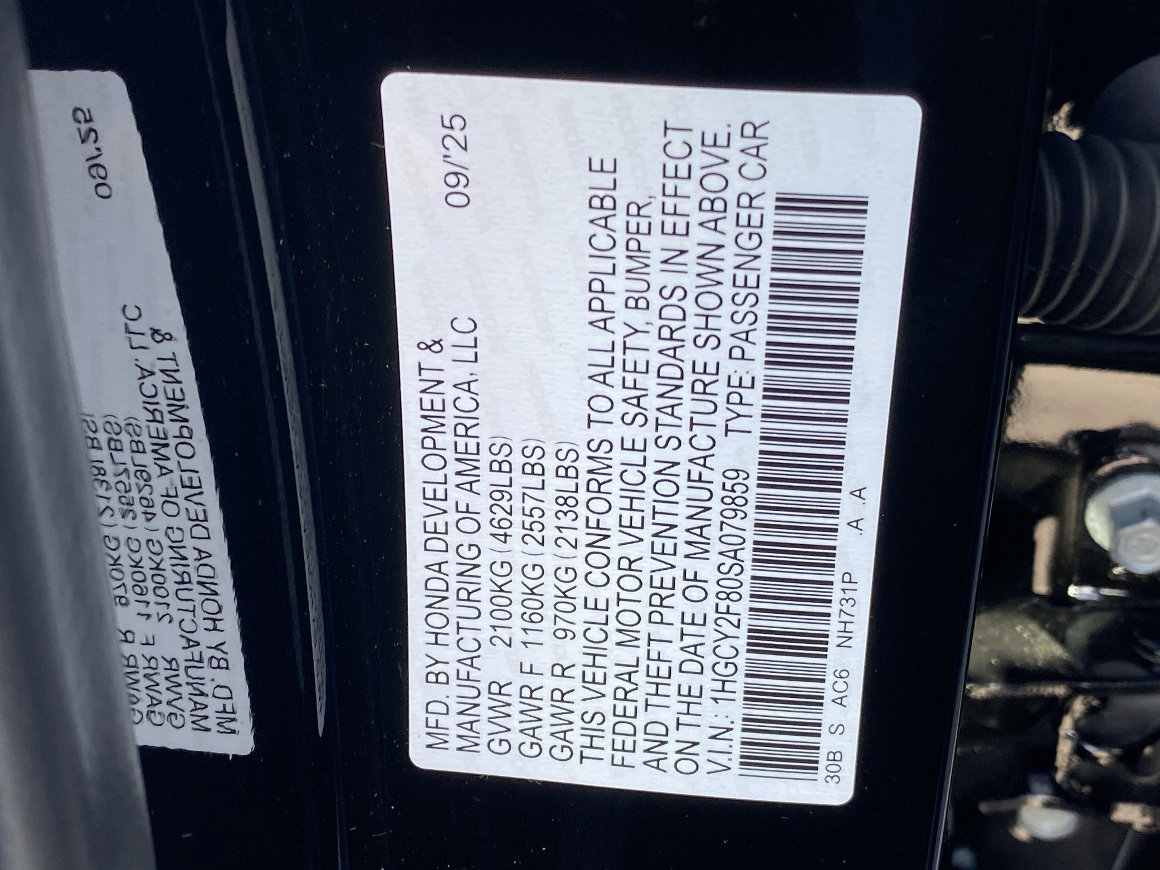 Used 2025 Honda Accord Touring image 30