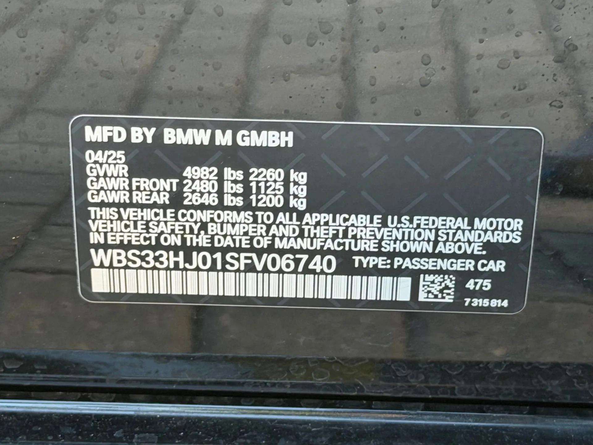 Used 2025 BMW M3 Competition image 42