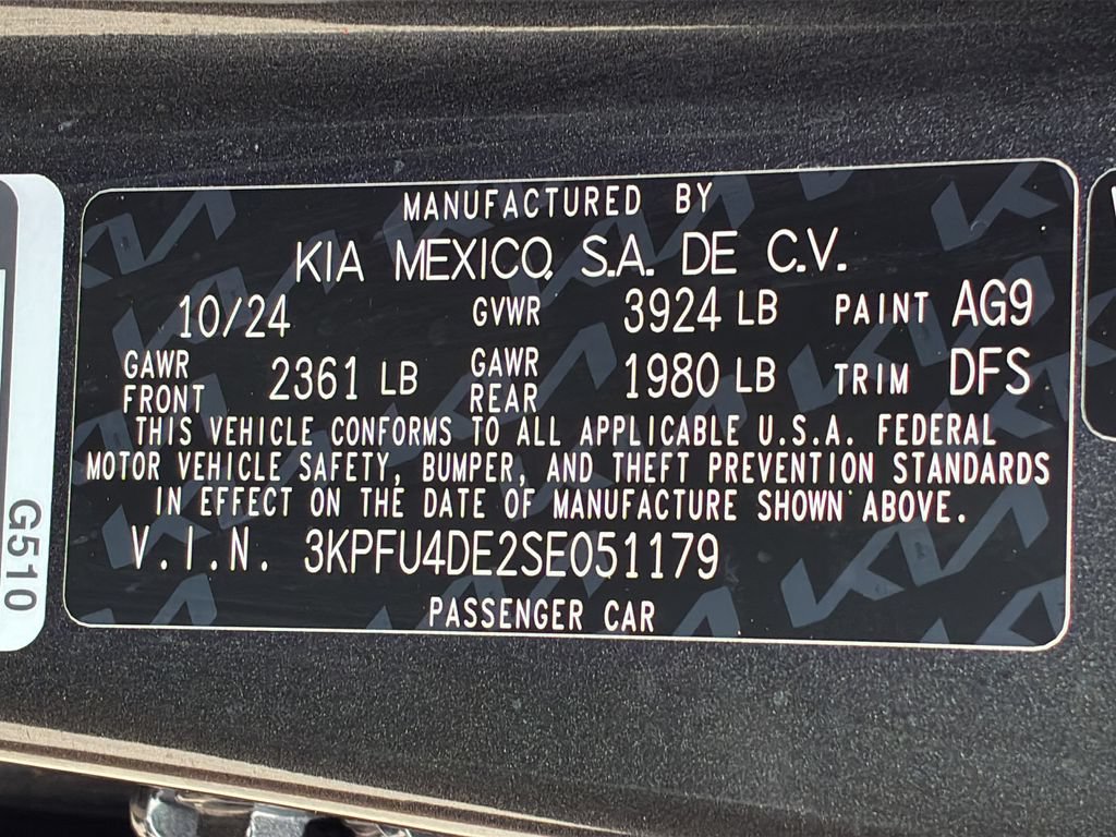 Certified 2025 Kia K4 EX FWD image 29