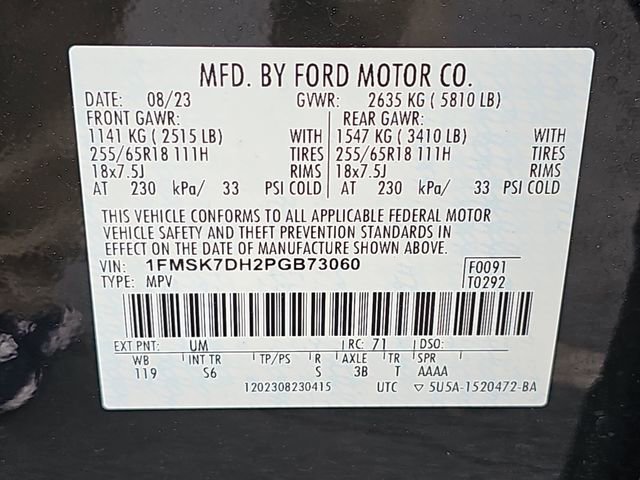 Used 2023 Ford Explorer XLT w/ Equipment Group 202A image 39