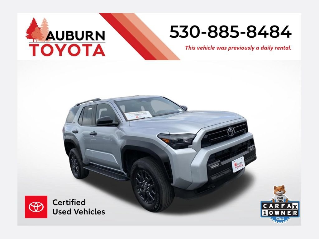 Certified 2025 Toyota 4Runner SR5