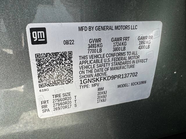 Used 2023 Chevrolet Suburban Premier AWD/4WD image 27