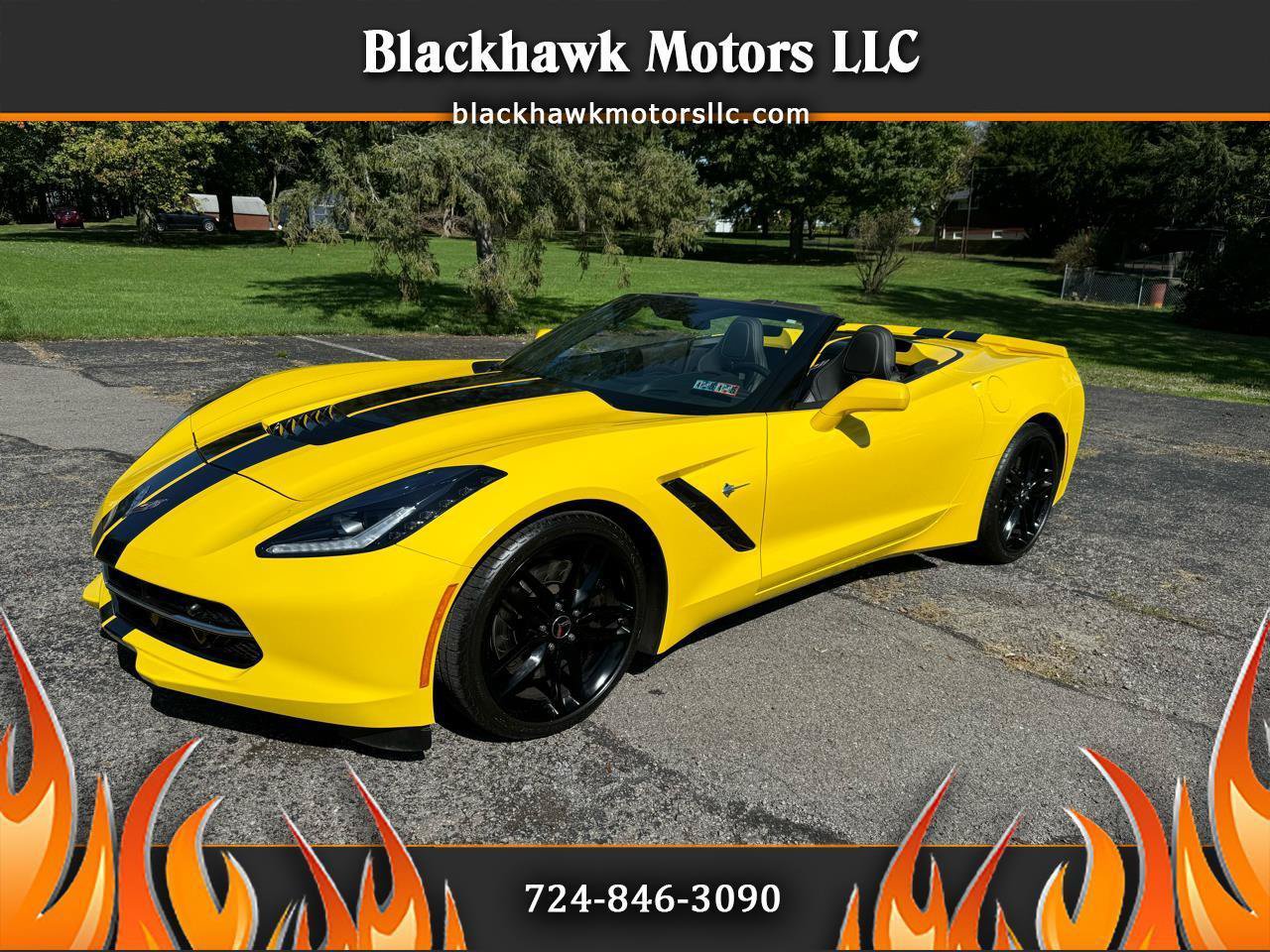 Used 2016 Chevrolet Corvette Stingray Convertible w/ 2LT Preferred Equipment Group RWD image 1