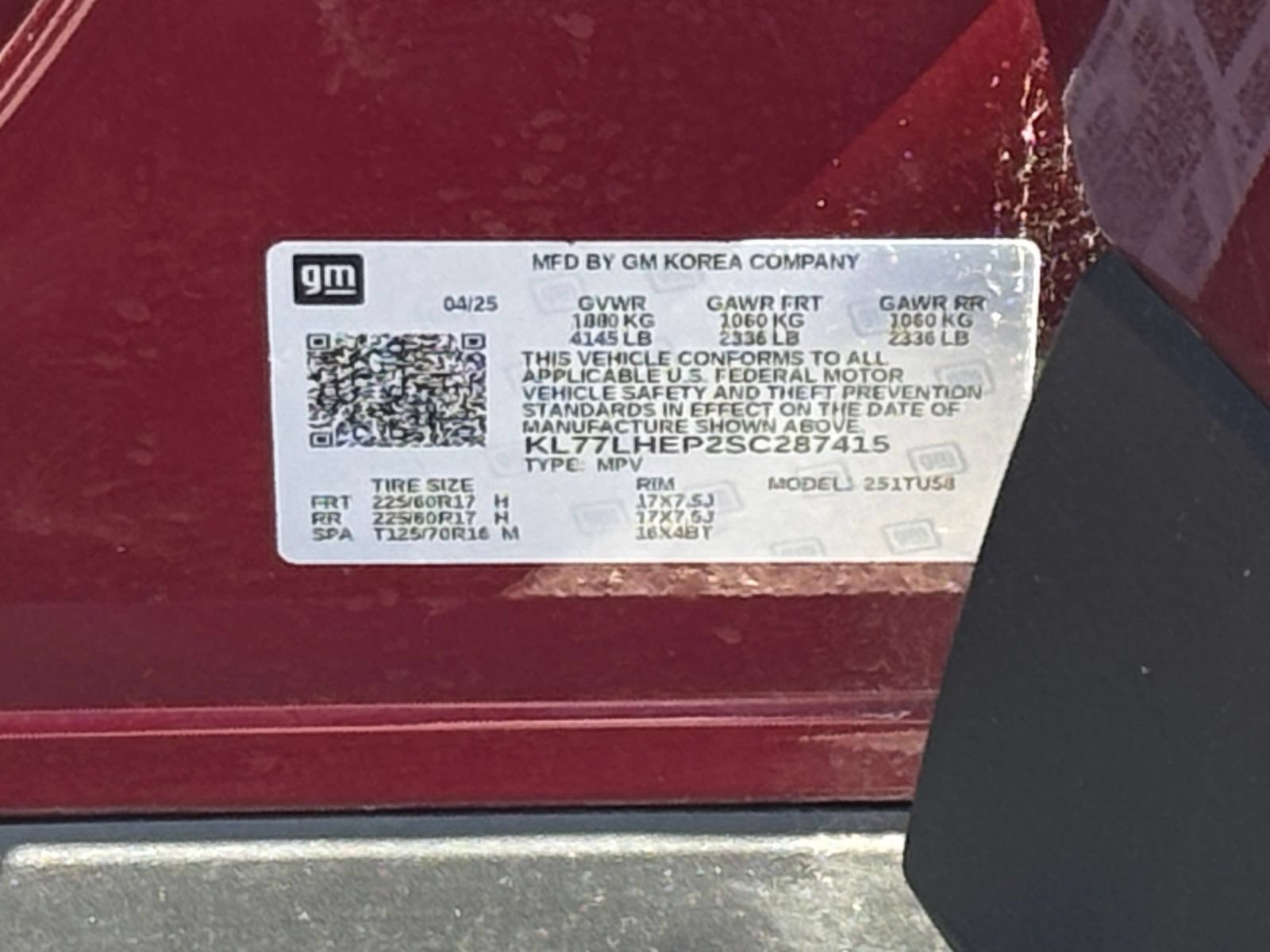 Used 2025 Chevrolet Trax LT w/ LT Convenience Package FWD image 25