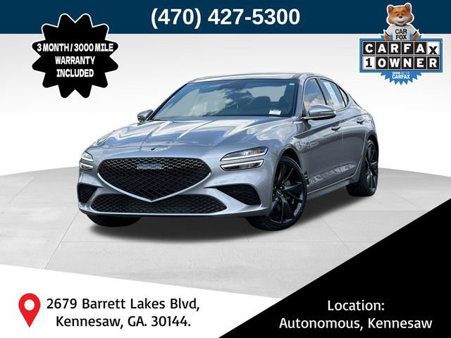 Used 2023 Genesis G70 3.3T w/ Sport Advanced Package RWD image 1