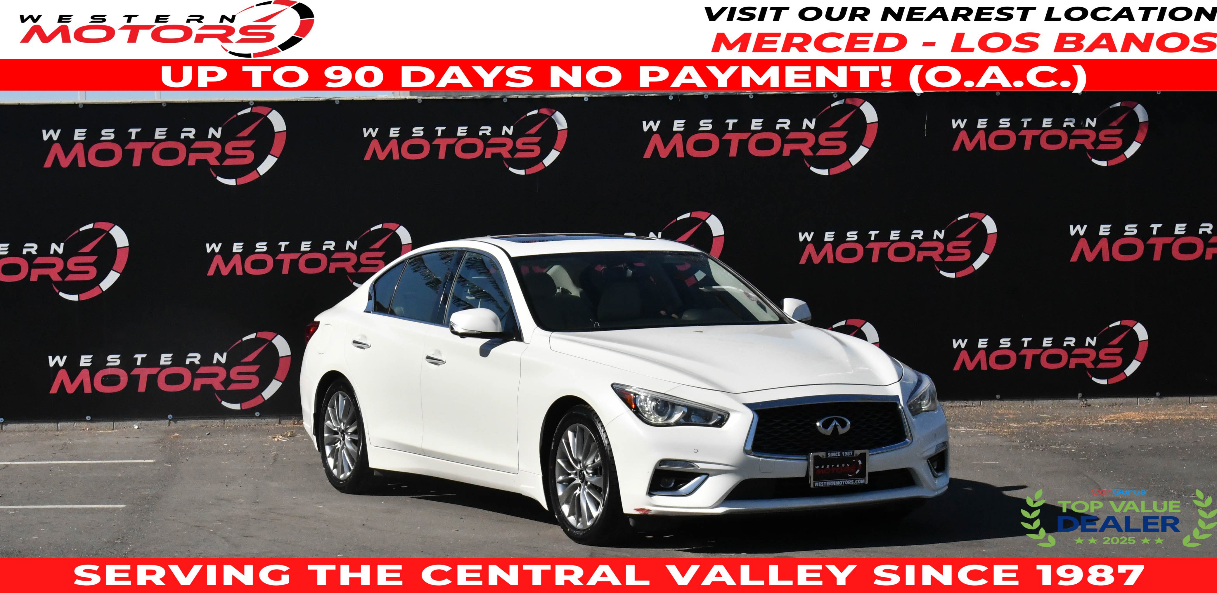 Used 2023 INFINITI Q50 Luxe w/ Cargo Package