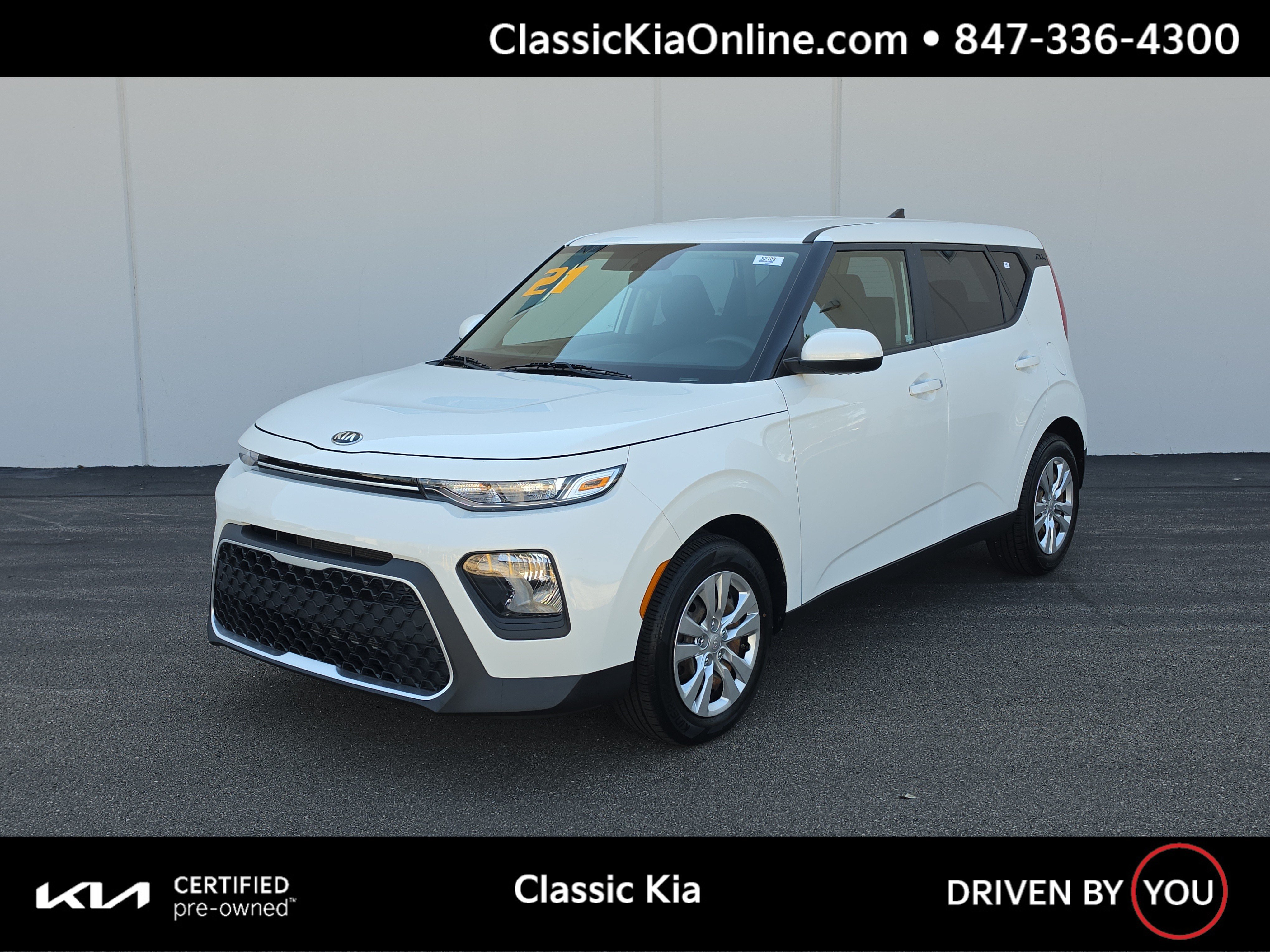 Certified 2021 Kia Soul LX