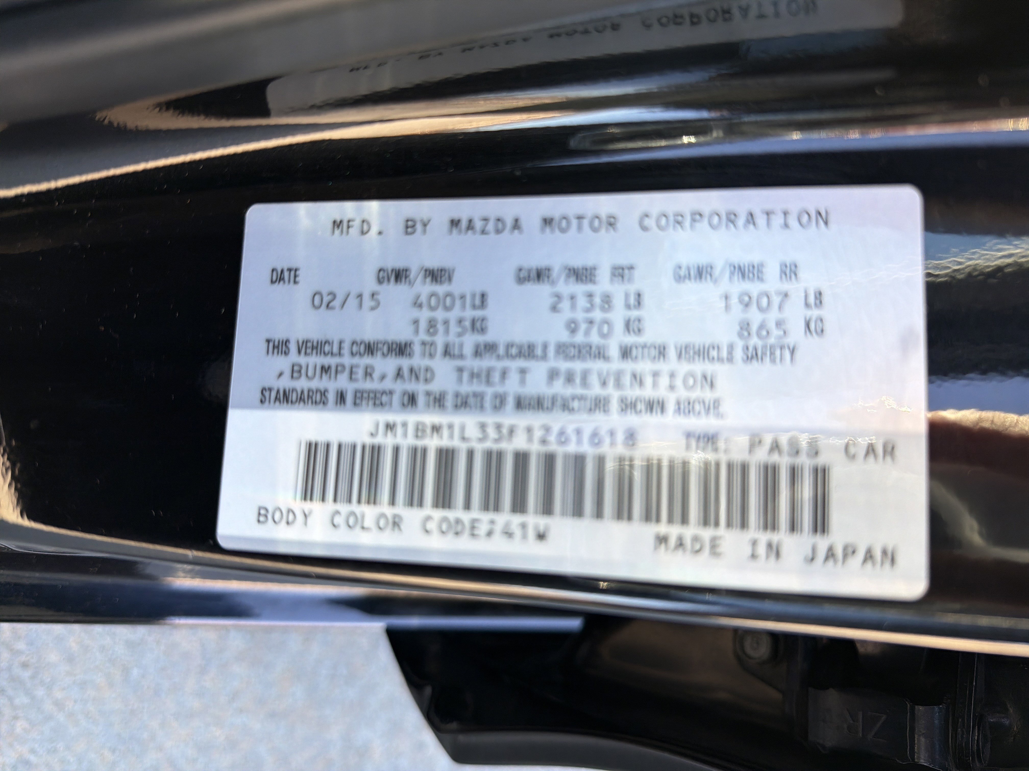 Used 2015 MAZDA MAZDA3 s Touring image 35