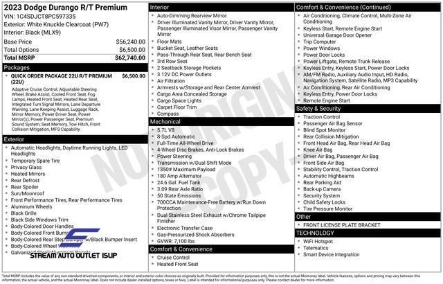 Used 2023 Dodge Durango R/T image 43