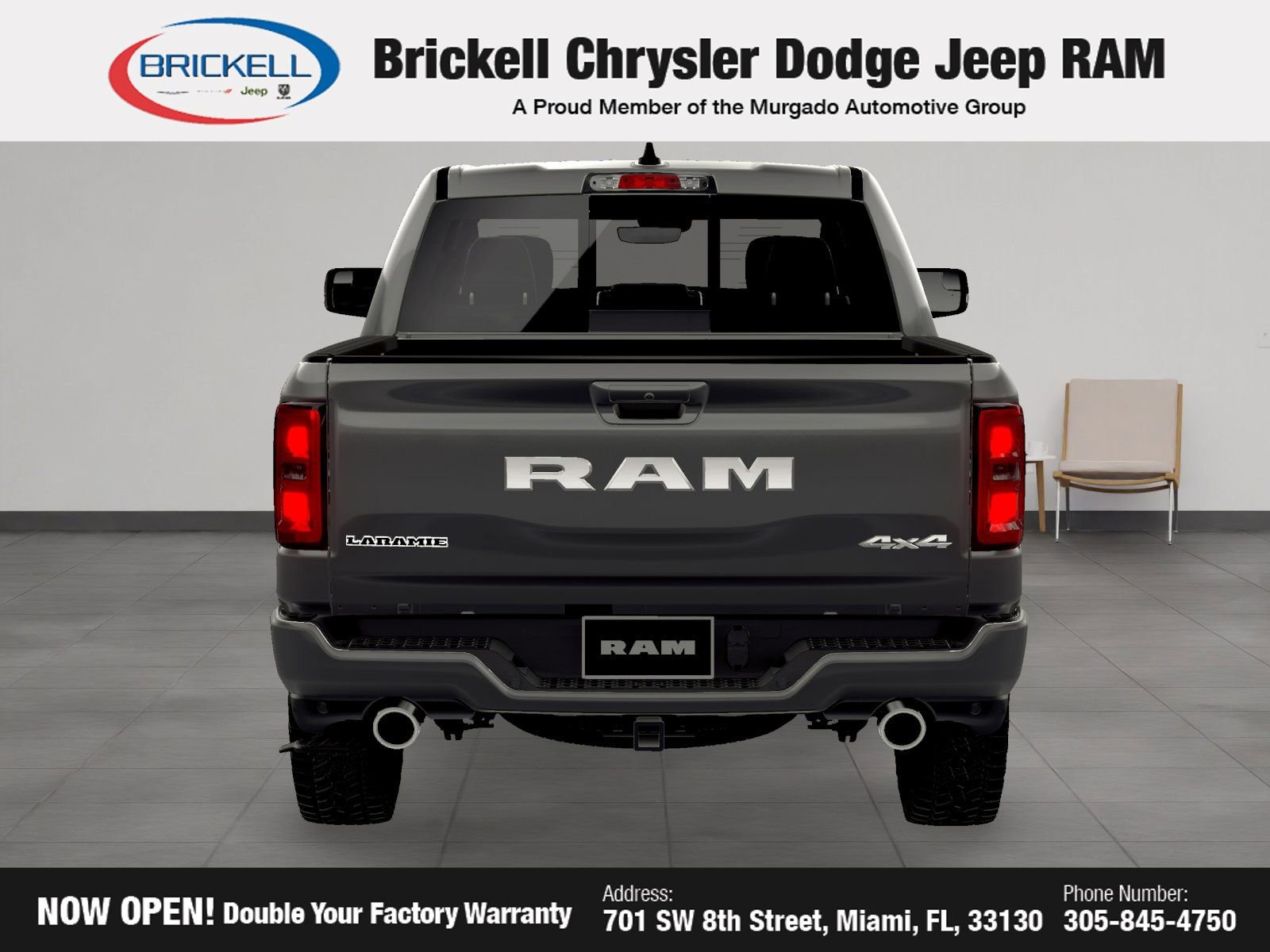 New 2026 RAM 1500 Laramie w/ Sport Appearance Package image 8