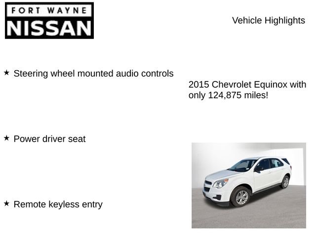 Used 2015 Chevrolet Equinox LS image 7