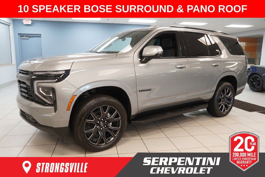 New 2026 Chevrolet Tahoe RST w/ RST Capability Package
