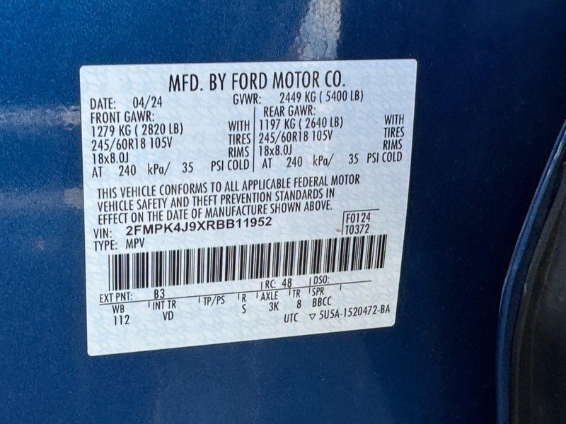 Used 2024 Ford Edge SEL w/ Convenience Package AWD/4WD image 24