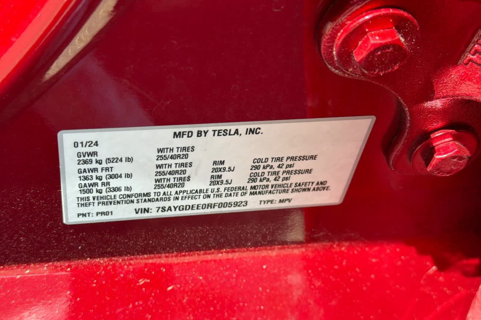 Used 2024 Tesla Model Y Long Range AWD/4WD image 32