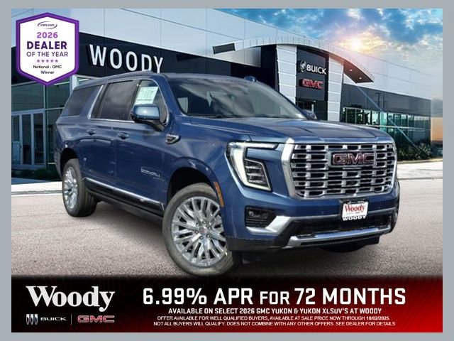 New 2026 GMC Yukon XL Denali w/ Sun & Power Step Package AWD/4WD image 1
