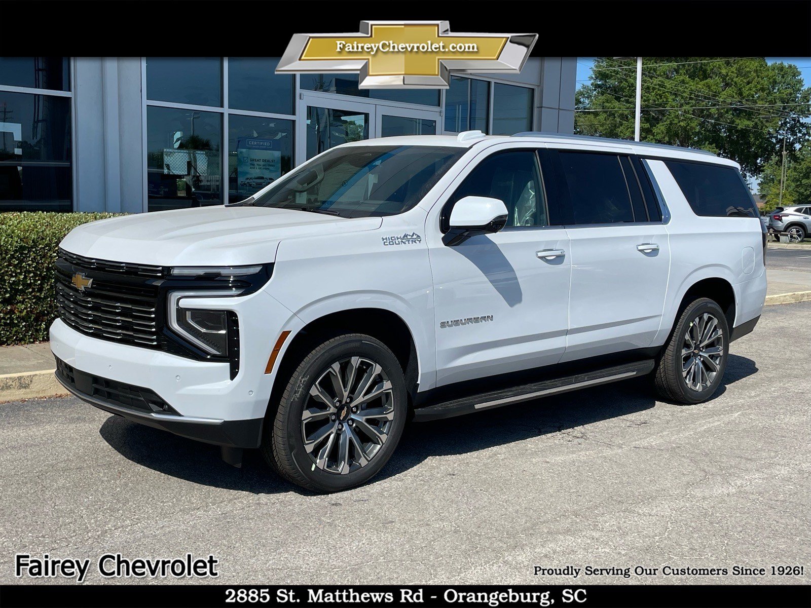 New 2026 Chevrolet Suburban High Country w/ Sun And Tow Package