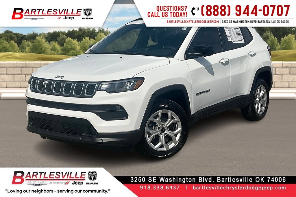 New 2025 Jeep Compass Latitude w/ Convenience Group