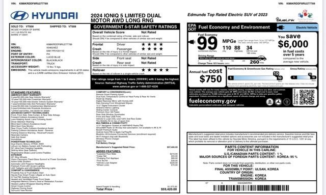 Used 2024 Hyundai Ioniq 5 Limited image 21
