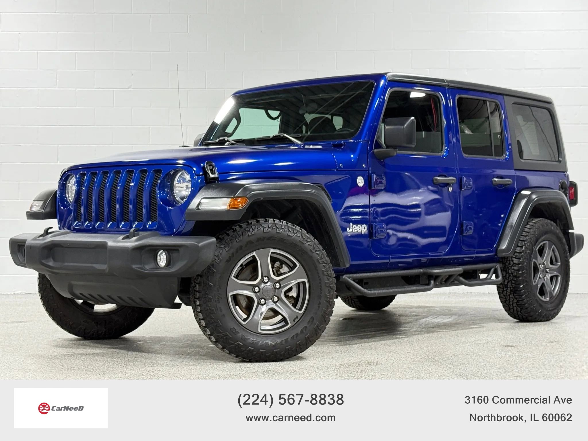 Used 2018 Jeep Wrangler Unlimited Sport S image 1
