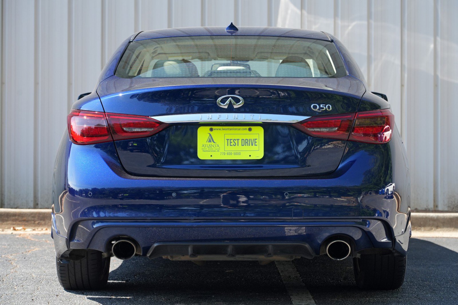 Used 2022 INFINITI Q50 Luxe w/ Cargo Package RWD image 10