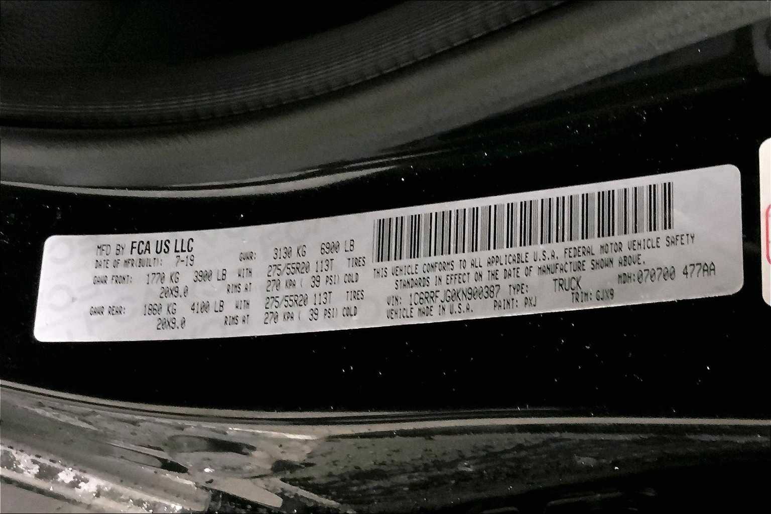 Used 2019 RAM 1500 Laramie w/ Sport Appearance Package image 36