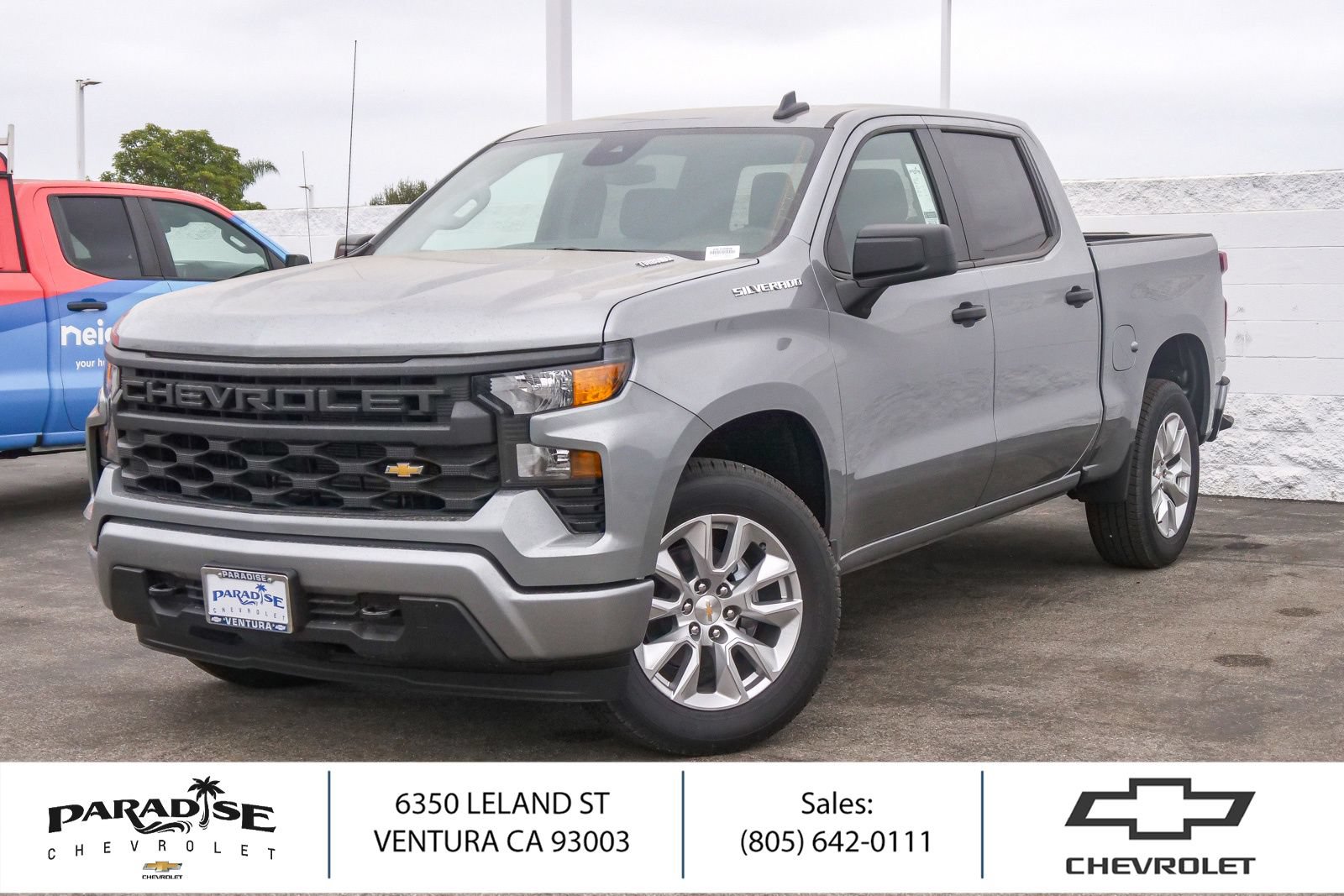 New 2026 Chevrolet Silverado 1500 Custom RWD image 1