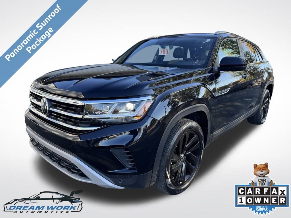 Used 2022 Volkswagen Atlas Cross Sport SE w/ Panoramic Sunroof Package