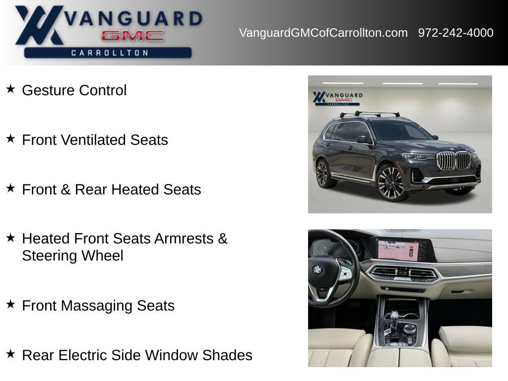 Used 2019 BMW X7 xDrive50i w/ Premium Package AWD/4WD image 12