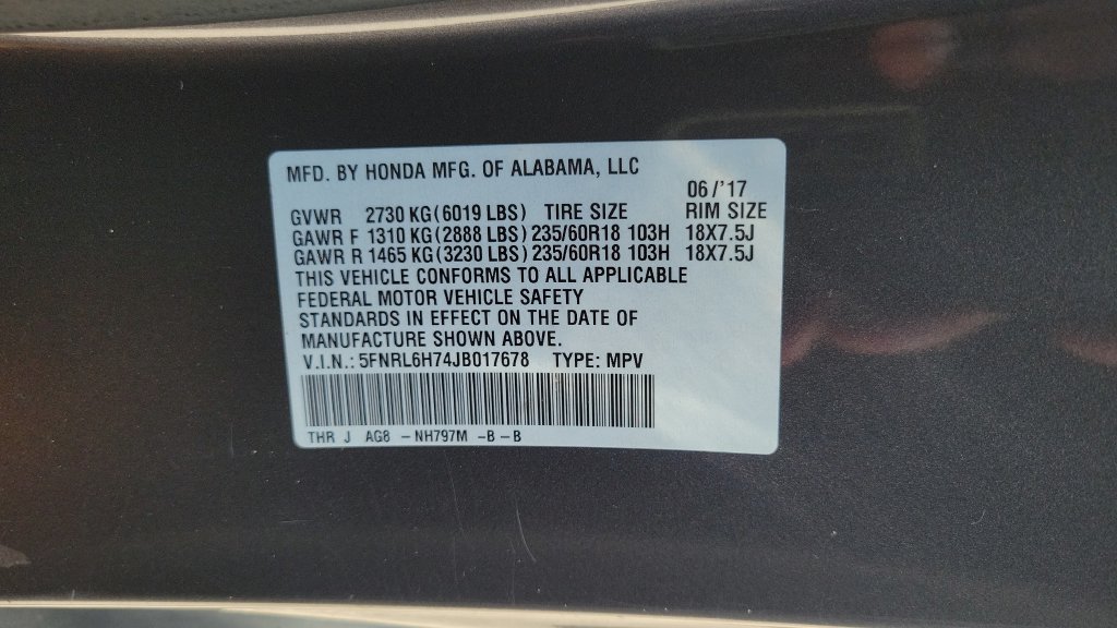 Used 2018 Honda Odyssey EX-L image 24
