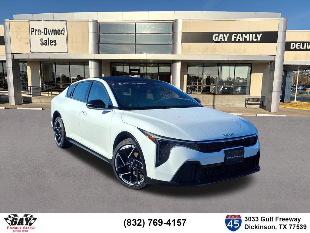 Certified 2025 Kia K4 EX w/ GT-Line Sunroof Package