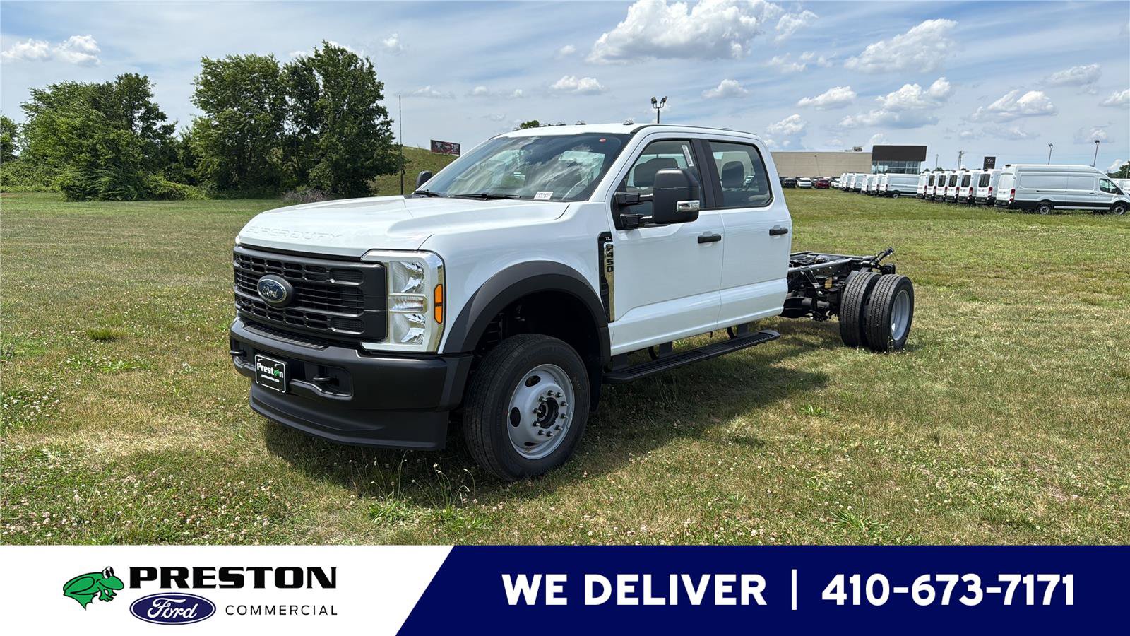 New 2026 Ford F450 XL w/ Snow Plow Prep Package AWD/4WD image 1