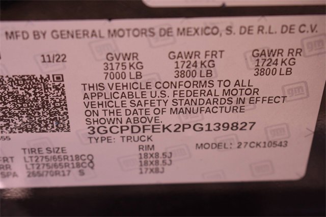 Used 2023 Chevrolet Silverado 1500 LT Trail Boss image 37