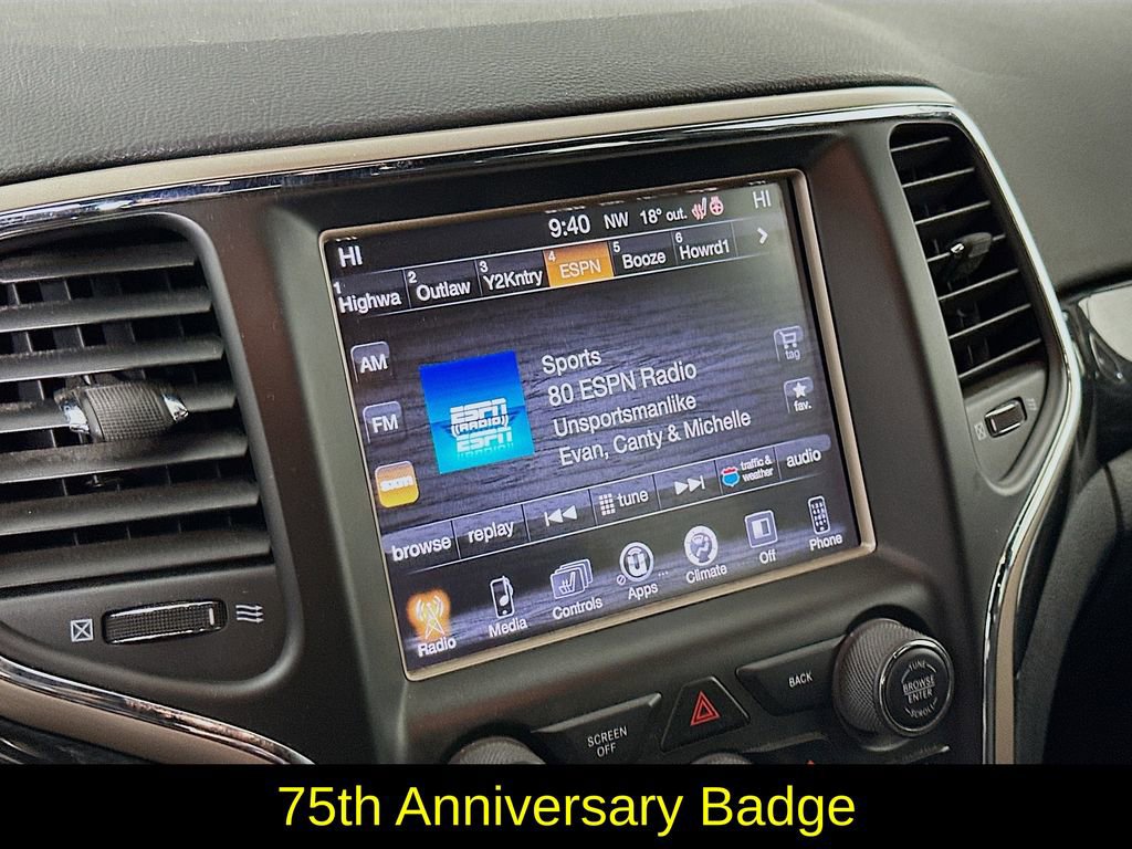 Used 2016 Jeep Grand Cherokee Laredo 75th Anniversary image 20