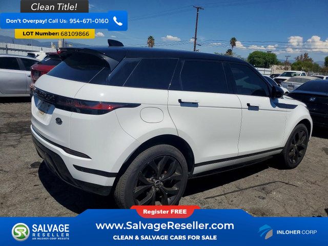 Used 2022 Land Rover Range Rover Evoque R-Dynamic S AWD/4WD image 4